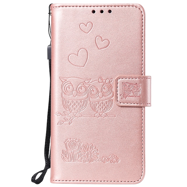  Case For Sony Xperia XA XA1 XZ Z5 XZ1 XA2 L1 Card Holder Flip Pattern Full Body Cases owl animal heart PU Leather TPU