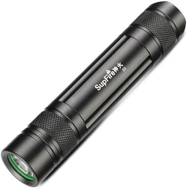  Supfire S5 LED Flashlights / Torch Emergency Lights Waterproof 300 lm LED LED 1 Emitters 5 Mode Waterproof Easy Carrying Anti-skidding Wearproof Durable Camping / Hiking / Caving Everyday Use Cycling