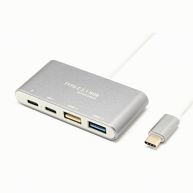  Unestech DSZD5115-T805 G USB 3.0 Тип C to USB 2.0 / USB 3.0 USB-концентратор 3 Порты Высокая скорость / OTG / Функция поддержки питания