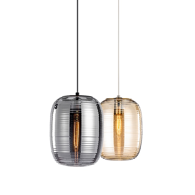 Lights & Lighting Pendant Lights | 30 cm Single Design Pendant Light Glass Globe Electroplated Modern 220-240V - GB21577