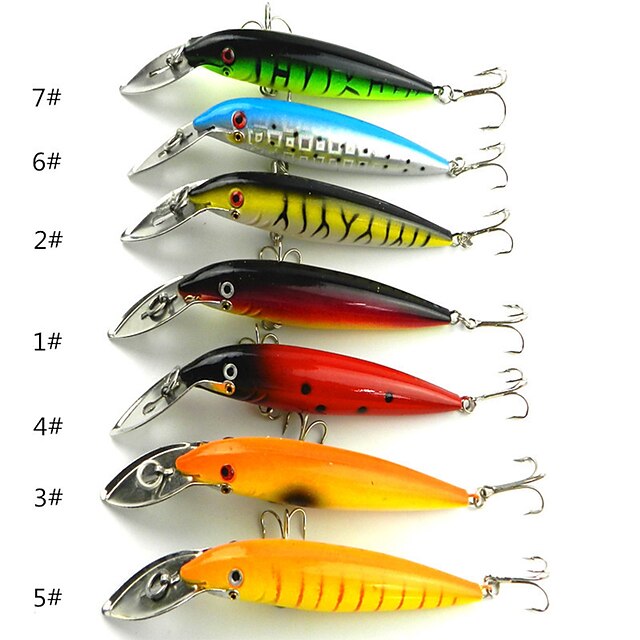  1 pcs Fishing Lures Hard Bait Easy to Carry Small Light and Convenient Sinking Bass Trout Pike Spinning Freshwater Fishing Bass Fishing Carbon Steel Metal PP (Polypropylene) / Lure Fishing