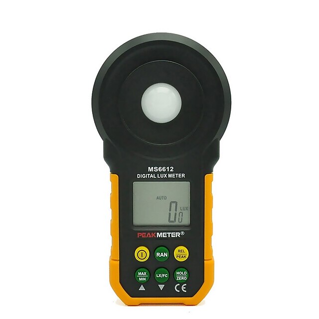  hhtl-peakmeter ms6612 цифровой люксметр ручной многофункциональный измеритель освещенности для измерения освещенности