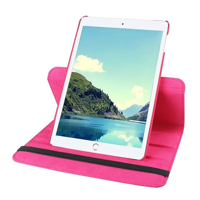  hoesje Voor Apple iPad Mini 3/2/1 / iPad Mini 4 / iPad Pro 11'' 360° rotatie / Schokbestendig / met standaard Volledig hoesje Effen Hard PU-nahka / iPad Pro 10.5