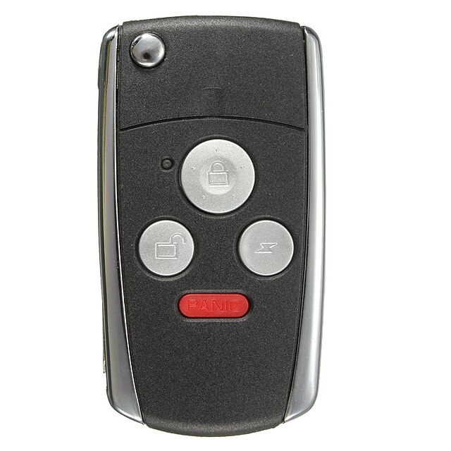  неразрезанный флип складной дистанционный ключ без ключа чехол для Honda Accord 3 кнопки паники