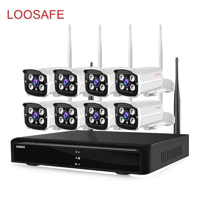  LOOSAFE LS-A3-720P 1 mp IP Camera Indoor Support