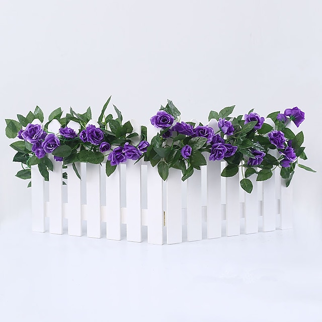 Home & Garden Home Decor | 220cm/86 Artificial Flower Plastic Wedding Vine Wall Flower Vine 1 Bouquet - IX98532