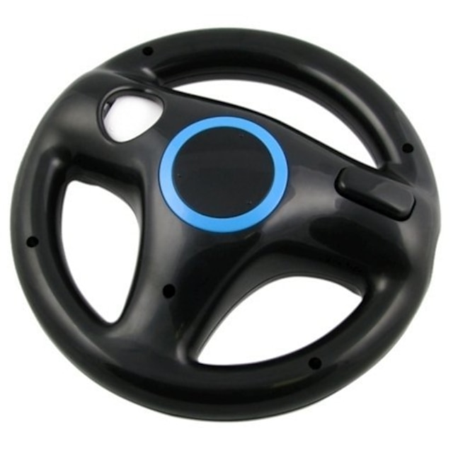  גלגל ההגה שחור חדש עבור wii מריו קארט מירוץ המשחק