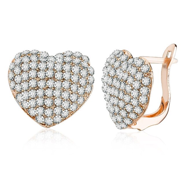  Women's Stud Earrings Earrings Earrings Jewelry Gold / Silver For Gift Stage Street 1 Pair