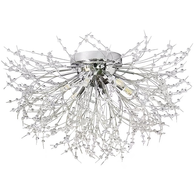  Lámpara colgante de 50 cm diseño de farol led luces de montaje empotrado metal latón fuegos artificiales tradicionales/clásicos 220-240v