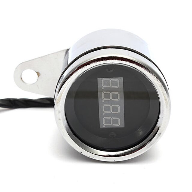 LED Motorcycle Digital Tachometer Tacho Speedometer RPM Gauge 2
