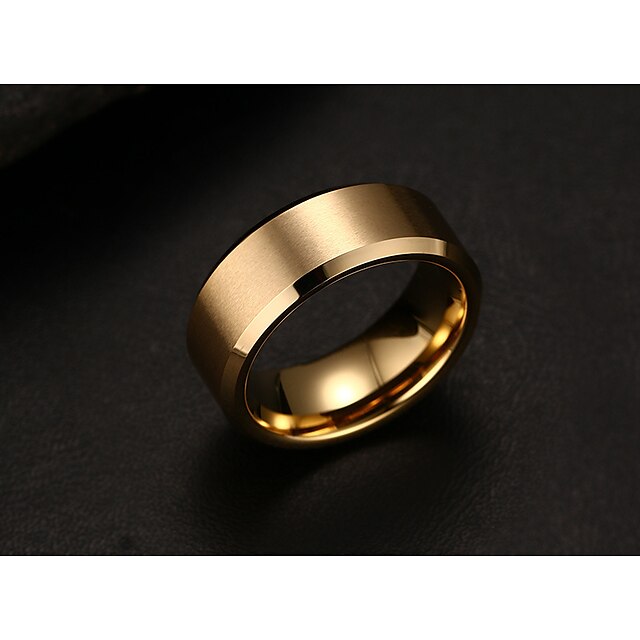  Band Ring For Men's Gift Daily Titanium Steel