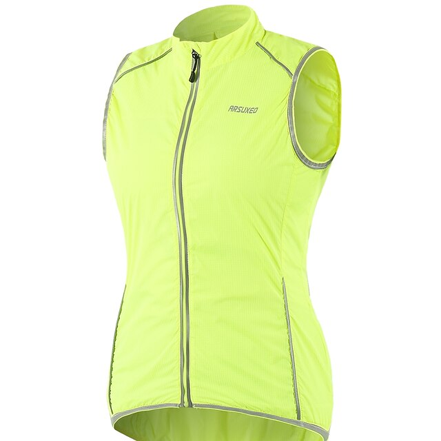 Arsuxeo Women's Cycling Vest Mountain Bike MTB Road Bike Cycling White