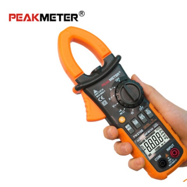  PM2108 6000 Counts Digital Clamp testing inrush current true RMS ohmmeter clamp meter equal to FLUKE F317
