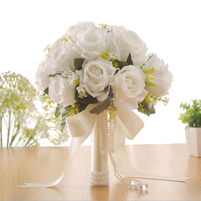  Свадебные цветы Букеты Свадьба / Особые случаи Ткань 31-40 cm