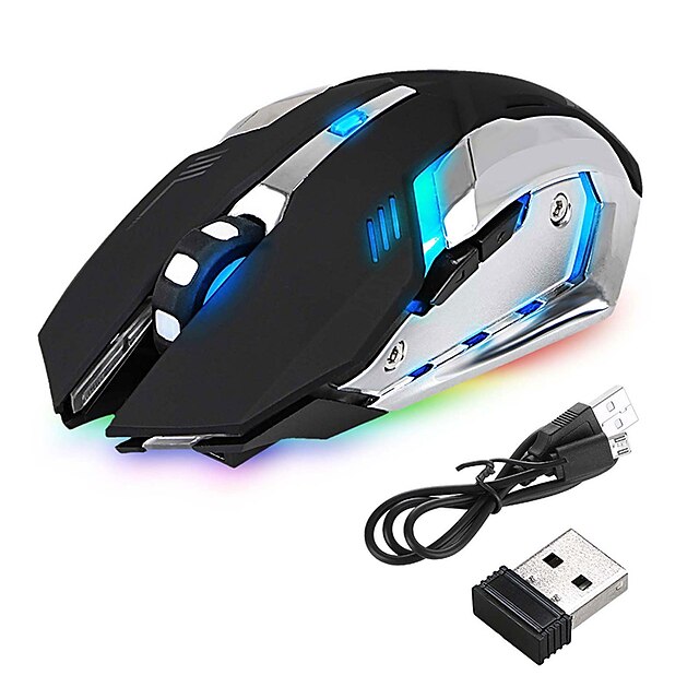 Souris Optique Sans Fil Led Haute R Solution Rechargeable X De