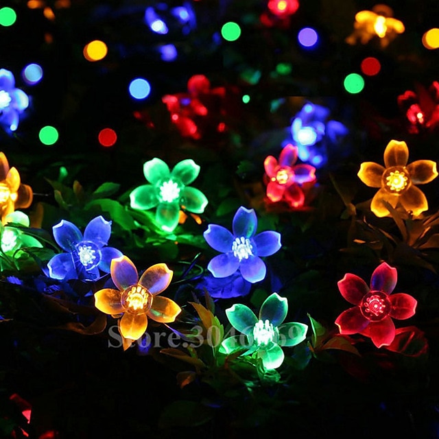  10m String Lights 100 LEDs Warm White RGB White Party Decorative Wedding Batteries Powered