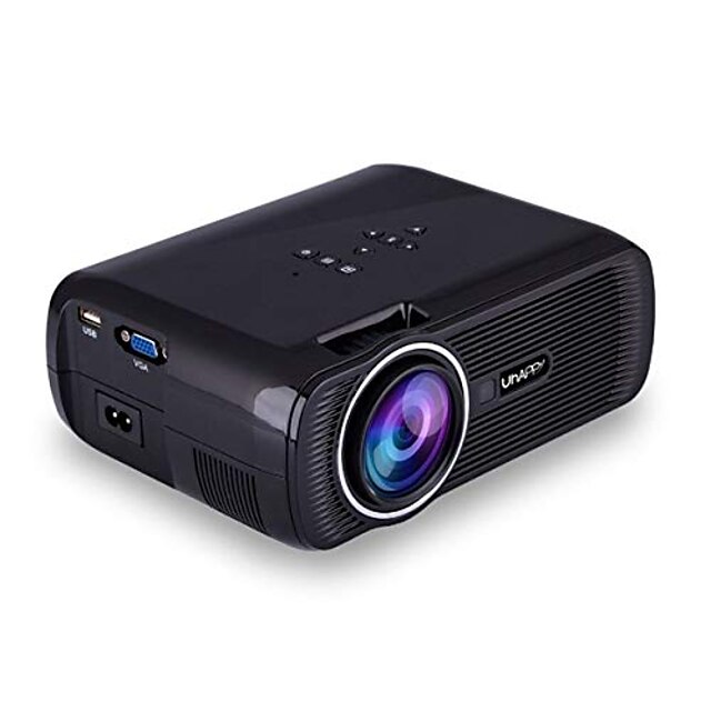  U80 Mini Projector Video Projector (2019 Upgraded) 1080P Supported with 1000 Lumens LED Portable Projector with 20001 Contrast Ratio 200 Display