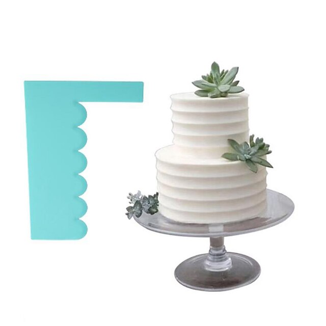  1pc שפכטלים אפייה & Pastry עיצוב חדש מלבני פלסטי אפייה ומאפה Cake