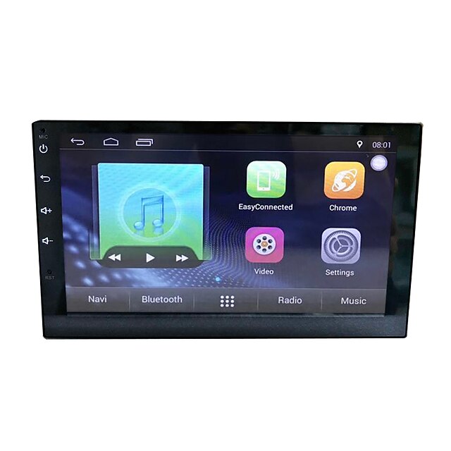  btutz TFT 7 inch 2 DIN Android 8.1 Car GPS Navigator Touch Screen / Built-in Bluetooth / WiFi for universal MicroUSB Support MPEG / AVI / WMV FLAC / APE JPEG / GIF / BMP / Quad Core / 4G (WCDMA)