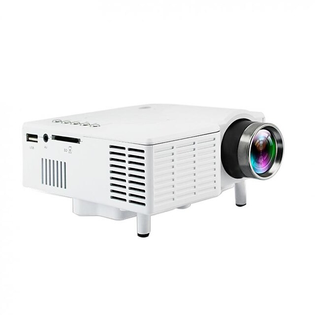  UC28B Mini Portable LED Projector 1080P LCD Multimedia Home Cinema Theater USB TF LED Beamer Projector for Home Use