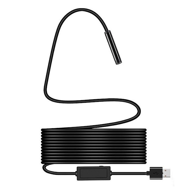  1200P ultra clear endoscope for Apple Android wifi mobile phone endoscope 8mm wireless endoscope hard line 7 meters