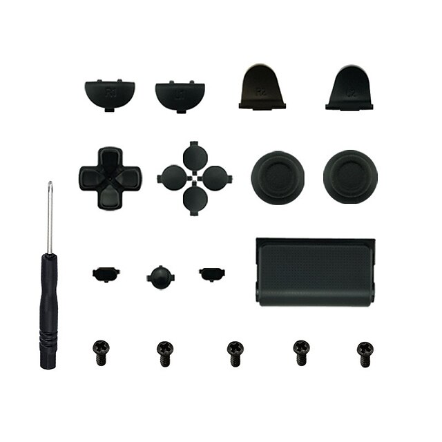  LITBest Kituri de înlocuire a controlerului de joc Pentru PS4 / Sony PS4 . Kituri de înlocuire a controlerului de joc Silicon / PVC / ABS 1 pcs unitate