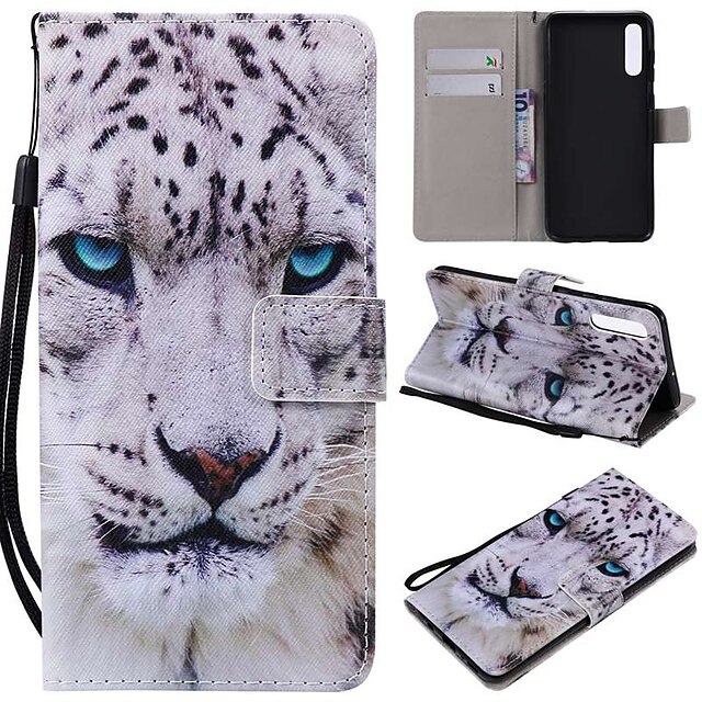  Case For Samsung Galaxy A6 (2018) / A6+ (2018) / A3(2017) Wallet / Card Holder / Shockproof Full Body Cases Animal Hard PU Leather
