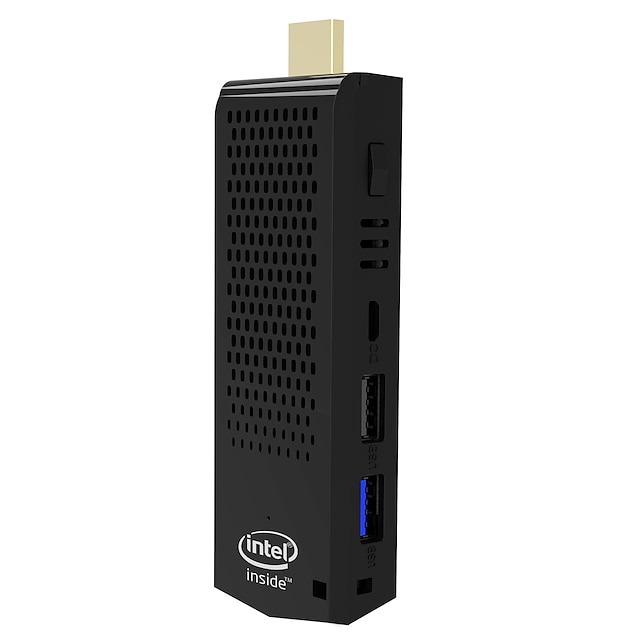  LITBest T6 Mini PC Computer Windows 10 Licenced 2GB RAM 32GB Intel Atom Z8350 Quad Core WiFi2.4G&5G 4K Bluetooth 4.0 HDMI HTPC USB Stick USB 3.0