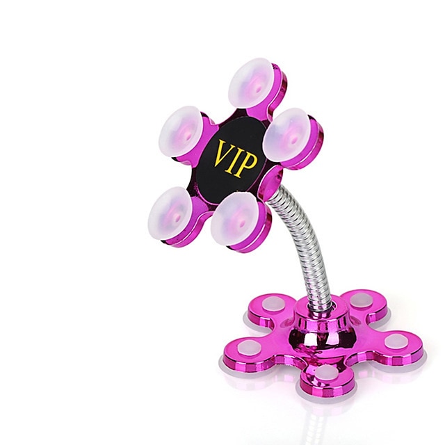 Phones & Accessories Phone Mounts & Holders | 360 Degree Rotatable Metal Flower Magic Suction Cup Phone Holder Car Bracket Rotat