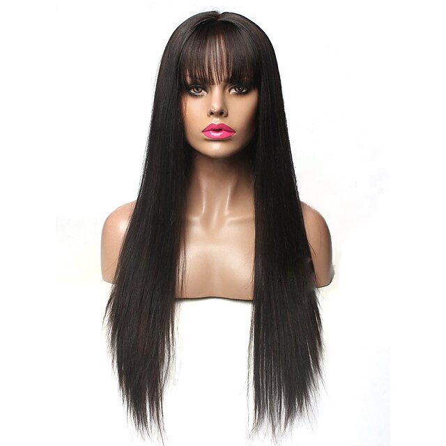  Synthetic Wig Natural Straight Layered Haircut Wig Very Long Natural Black Synthetic Hair 70~74 inch Women's New Arrival Black
