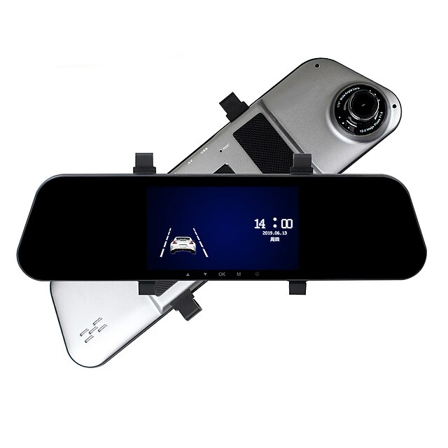  ZIQIAO A5 1080P Video / Boot Automatic Recording Car DVR 170 Degree 5 Inch HD IPS Touch Screen / Reversing Visual / Loop Video / G-Sensor / Motion Detection / Parking Monitoring Traffic Recorder