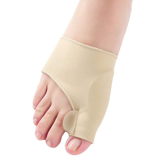  1Pair Toe Separator Hallux Valgus Bunion Corrector Orthotics Feet Bone Thumb Adjuster Correction Pedicure Sock Straightener