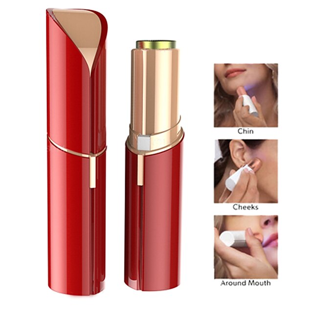  Electric Depilator Painless Lipstick Shape Shaver Lady Hair Remover Mini Female Hair Removal Razor