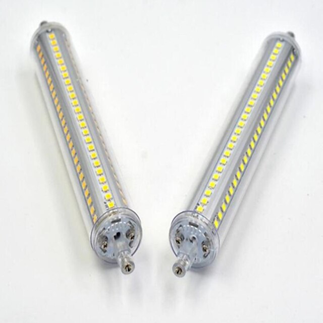  15 w luci led mais 1200-1300 lm r7s incasso retrofit 144led led perline smd 2835 dimmerabile bianco caldo bianco freddo 85-265 v / 1 pz