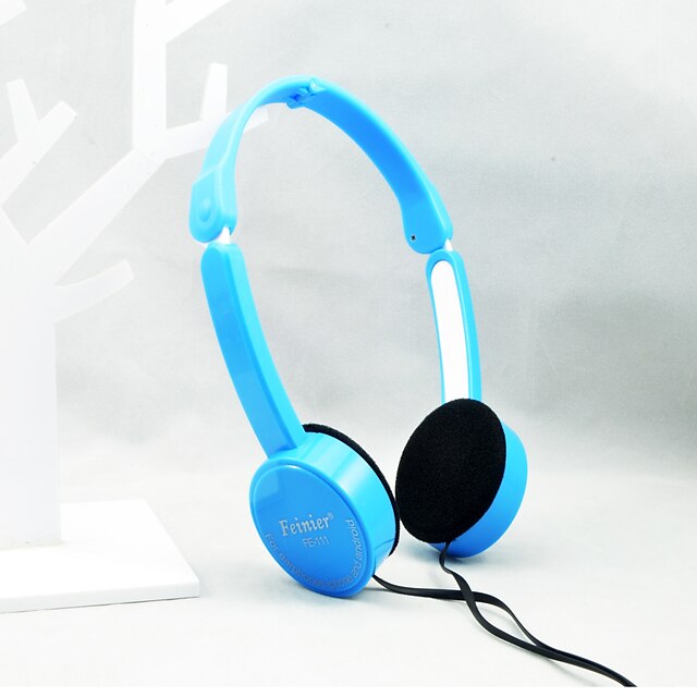  T-111 Over-ear Headphone Wired Stereo for Travel Entertainment