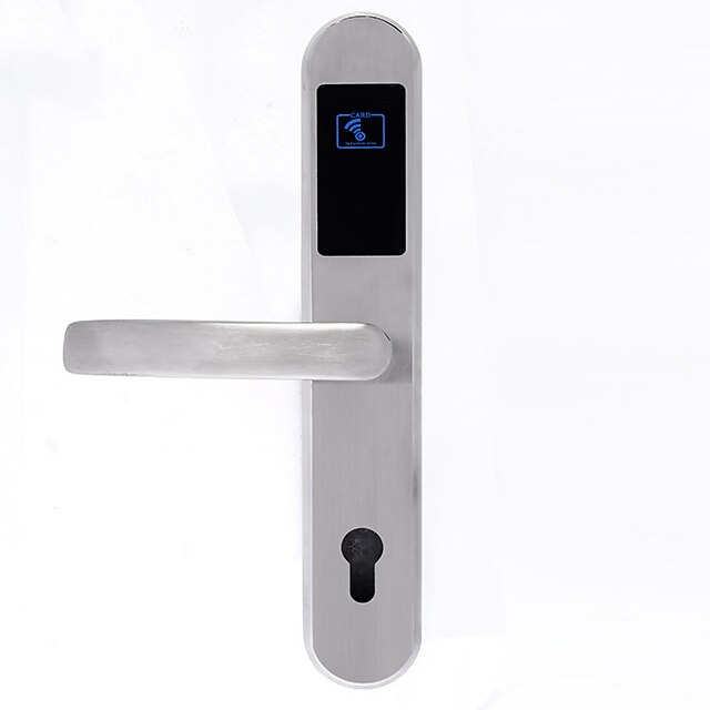  Aluminium alloy Intelligent Lock / Card Lock Smart Home Security System Indoor lock function Home / Home / Office / Hotel Wooden Door (Unlocking Mode Card) Install Adjustable Door Lock Direction