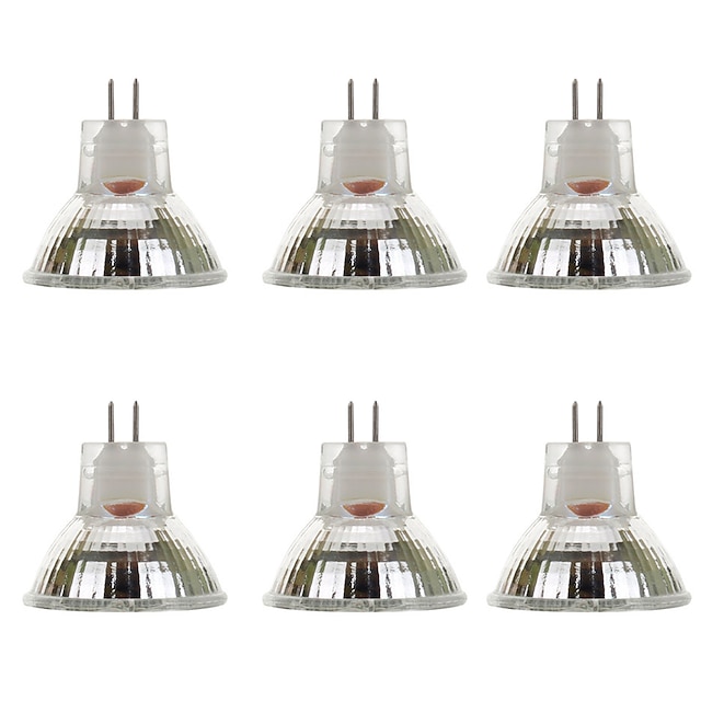 6kpl 2 W LED-kohdevalaisimet 300 lm MR11 MR11 9 LED-helmet SMD 5730 Lämmin valkoinen Valkoinen 9-30 V