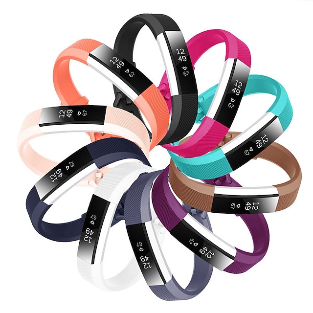  Ver Banda para Fitbit Alta HR Fitbit Ace Fitbit Alta Silicona suave Reemplazo Correa Ajustable Transpirable Correa Deportiva Pulsera