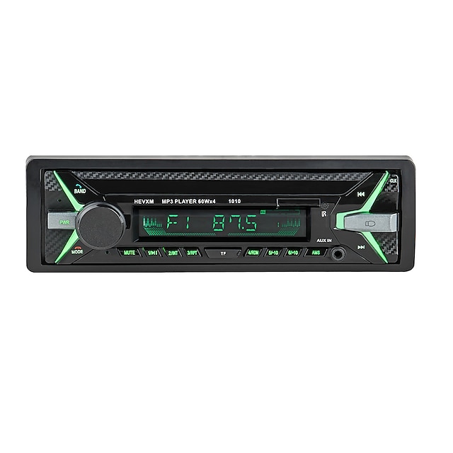 hevxm mp3-1010 1 Din Bil MP3-spiller MP3 / Innebygget Bluetooth / Styrekule & Pekeplate til Universell Bluetooth Brukerstøtte mp3 / WAV / Stereo Radio / IR fjernkontroll