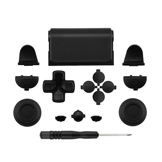  LITBest Kit di parti di ricambio per Game Controller Per PS4 / Sony PS4 ,  Kit di parti di ricambio per Game Controller Silicone / PVC / ABS 1 pcs unità