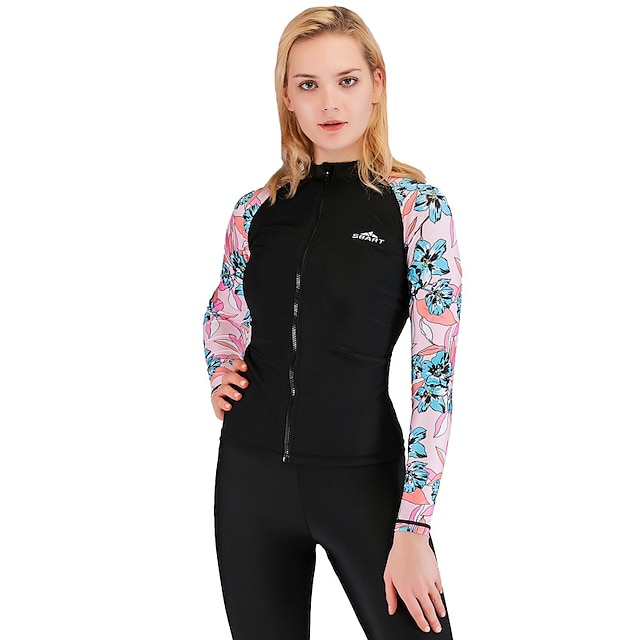  SBART Femme Protection solaire UV Résistant aux ultraviolets UPF50+ Plongée Snorkeling