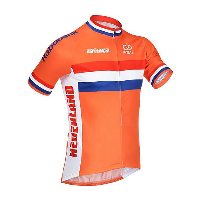 mtb jersey orange