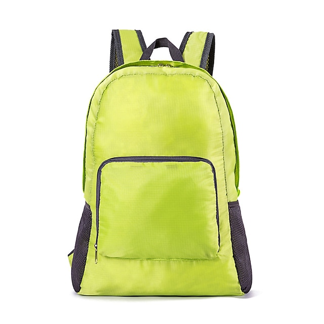  20 L Hiking Backpack Lightweight Packable Backpack Rucksack Lightweight Rain Waterproof Ultra Light (UL) Foldable Outdoor Hiking Polyester Black Orange Yellow / Compact