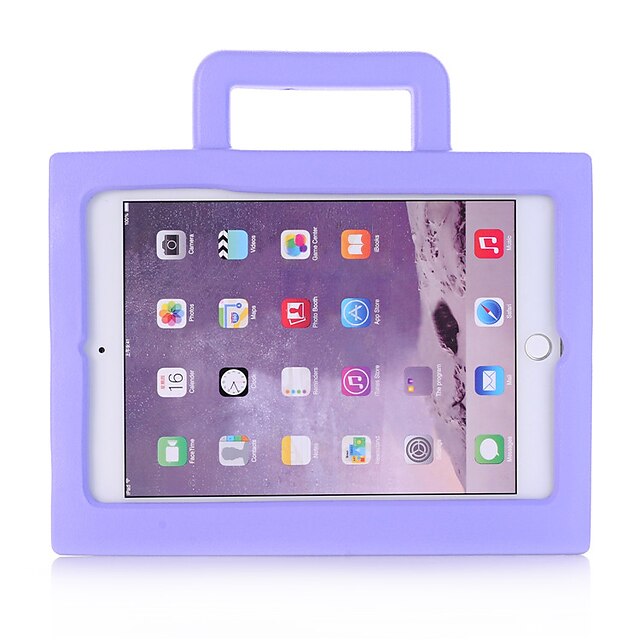  Kılıf Na Jabłko Mini iPad 3/2/1 / IPad mini 4 Bezpieczne dla dziecka Osłona tylna Solidne kolory / Kreskówka 3D Eva