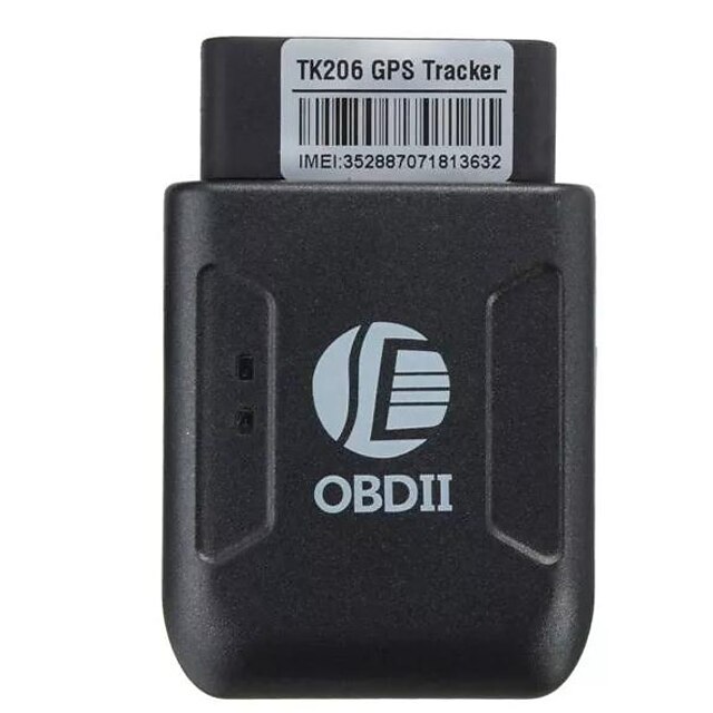  TK206 Car Truck Vehicle Mini GPS Tracking Tracker Real-time OBD II GSM GPRS