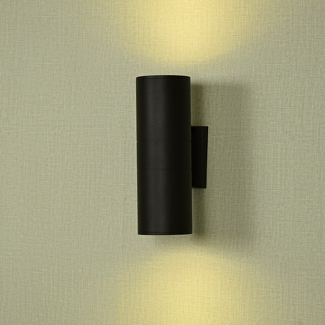 Ματ LED Σύγχρονη Σύγχρονη Φωτιστικά Εξωτερικών Τοίχων Υπαίθριο Μέταλλο Wall Light IP65 Γενικός