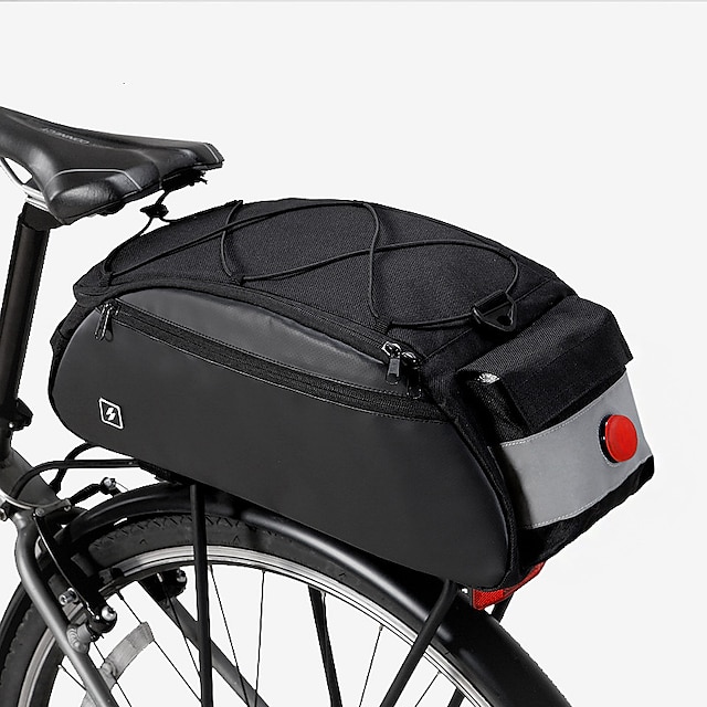 10 L Bike Rack Bag Waterproof Portable Wearable Bike Bag 600D Polyester Bicycle Bag Cycle Bag Cycling Bike / Bicycle