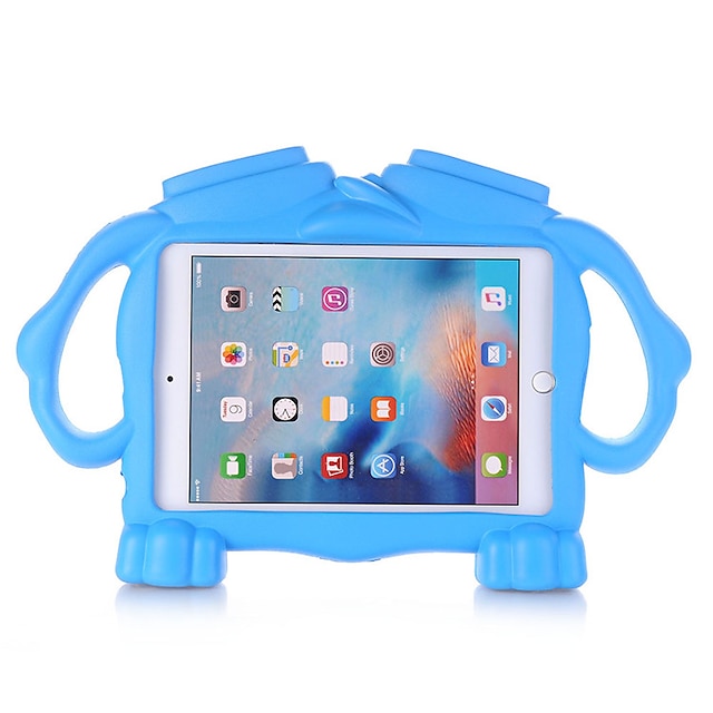 telefon Etui Til Apple Bagcover iPad Mini 3/2/1 iPad Mini 4 iPad Mini 5 Børnesikker Ensfarvet 3D-tegneseriefigur EVA