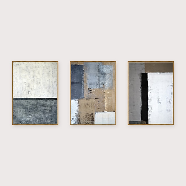 3 Panel Wall Art Canvas Prints Painting Artwork Picture Abstract Home Decoration Décor Stretched Frame Ready to Hang