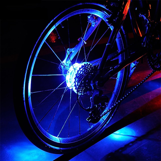  west biking® fietswielen verlichting oplaadbare led wielnaafverlichting fietsvelgen verlichting waterdichte fietszaklampen mountainbike mtb fiets
